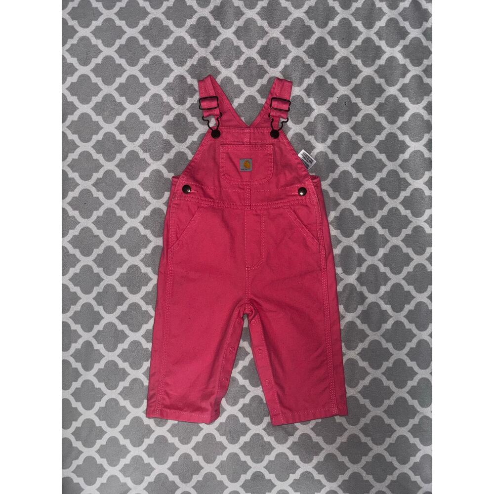 Pink Carhartt overalls
